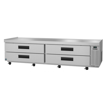 Hoshizaki Refrigerator, Two Section Chef Base Prep Table, Stainless Drawers,  CR98A